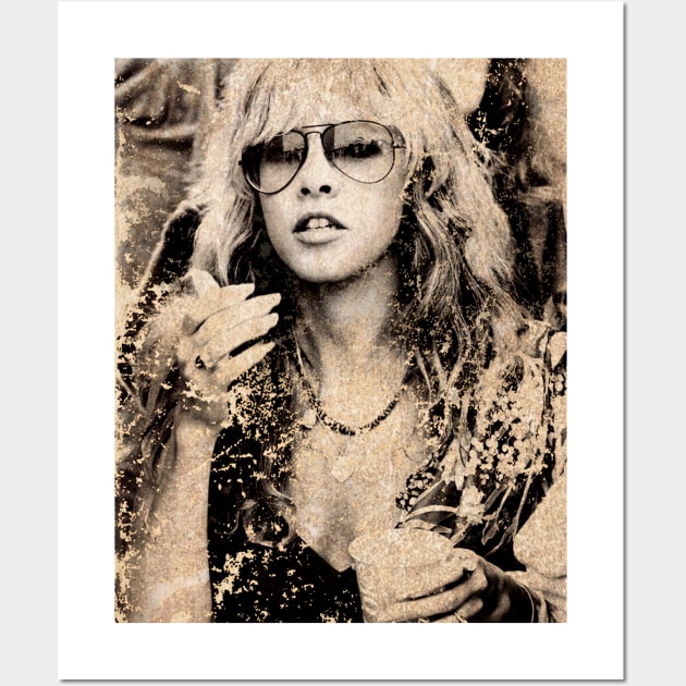 Stevie Nicks // Is My Fairy Godmother Wall Art by OcaSign